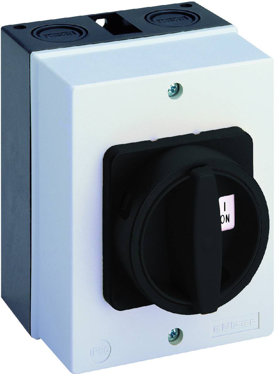 Sälzer H216-41300-700N1 Lasttrennschalter 20A 1 x 90° Schwarz 1St.