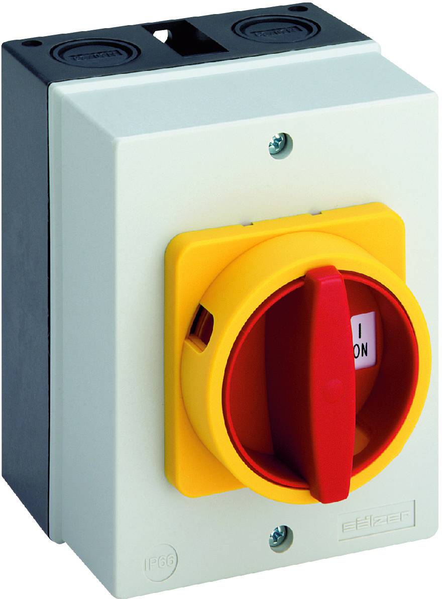 Sälzer H216-41300-700N4 Lasttrennschalter 20A 1 x 90° Gelb, Rot 1St.