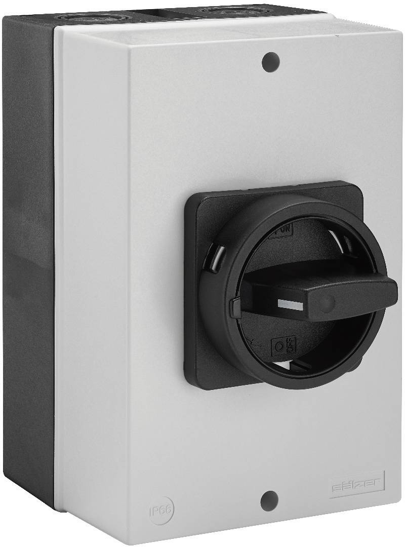 Sälzer H233-41300-710M1 Lasttrennschalter 40A 1 x 90° Schwarz 1St.