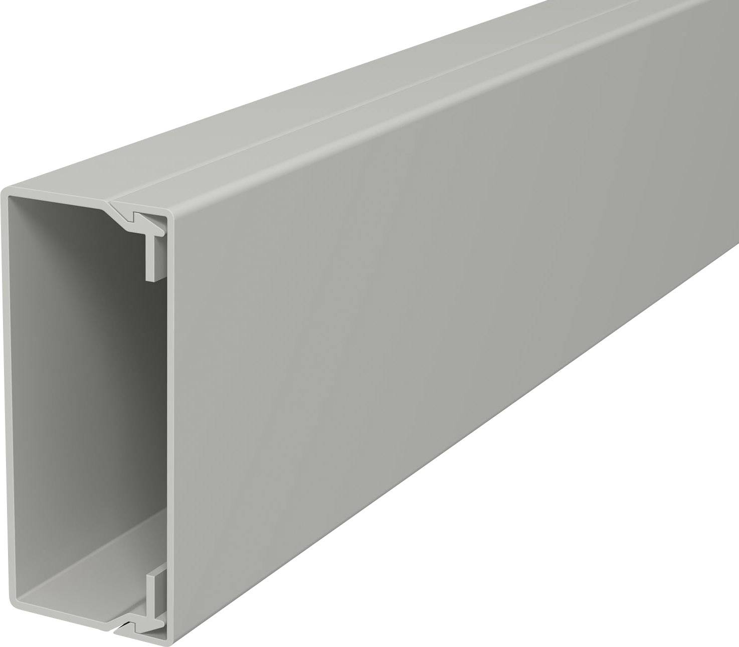 OBO Bettermann 6021018-1 Kabelkanal (L x B x H) 2000 x 40 x 90mm 1 St. Grau