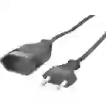 GAO 145605092 Strom Verlängerungskabel Schwarz 2.00m H03VVH2-F 2X 0,75mm² GAO 145605092 Strom Verlängerungskabel Schwarz 2.00m H03VVH2-F 2X 0,75mm²