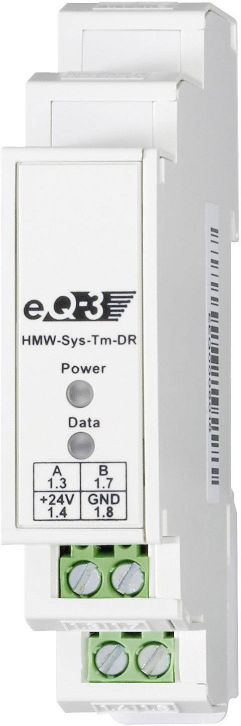 HomeMatic 76807 RS-485-BUSABSCHLUSS-W. RS485 Busabschluss Widerstand Hutschiene