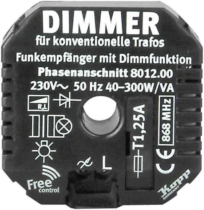 Kopp Free Control 1-Kanal Phasenanschnittsdimmer Schaltleistung (max.) 300 W