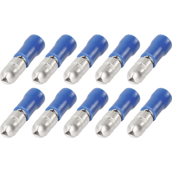 Cosses électriques cylindriques mâle RPP 5-2,5 1,5-2,5 mm² bleu
