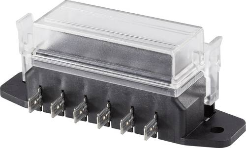 SD-6S Kfz Flachsicherungs-Halter Flachsicherung Standard Pole 6 30A 1St.