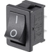 Interrupteur à bascule Mini-Wippenschalter MRS-101-C3 1xEin 1 pc(s)