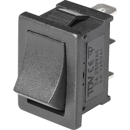 Interrupteur à bascule Mini-Wippenschalter MRS-102-C 1xUm 1 pc(s)