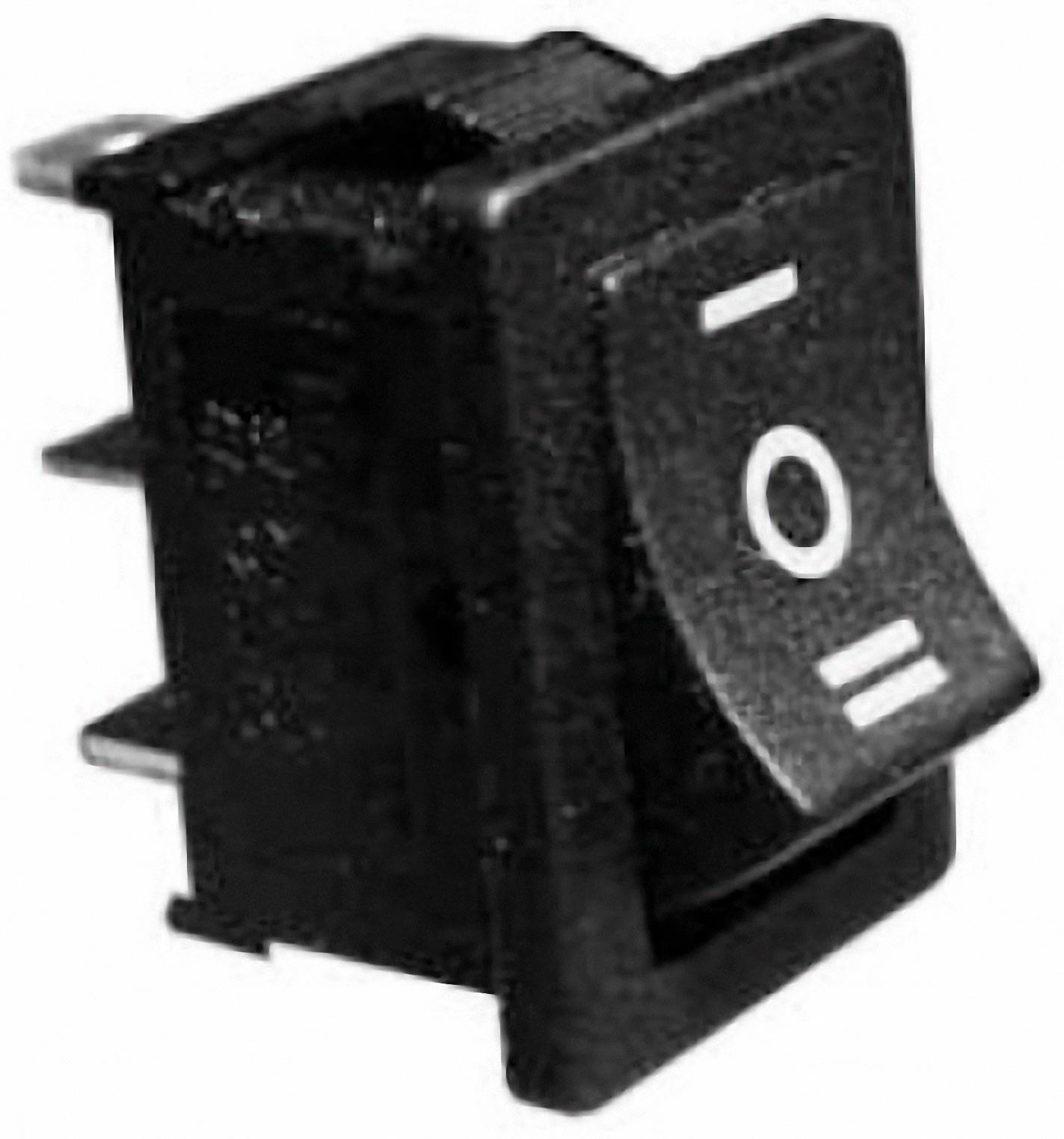 Wippschalter Mini-Wippenschalter MRS-103-C6 Ein-Aus-Ein 1St.