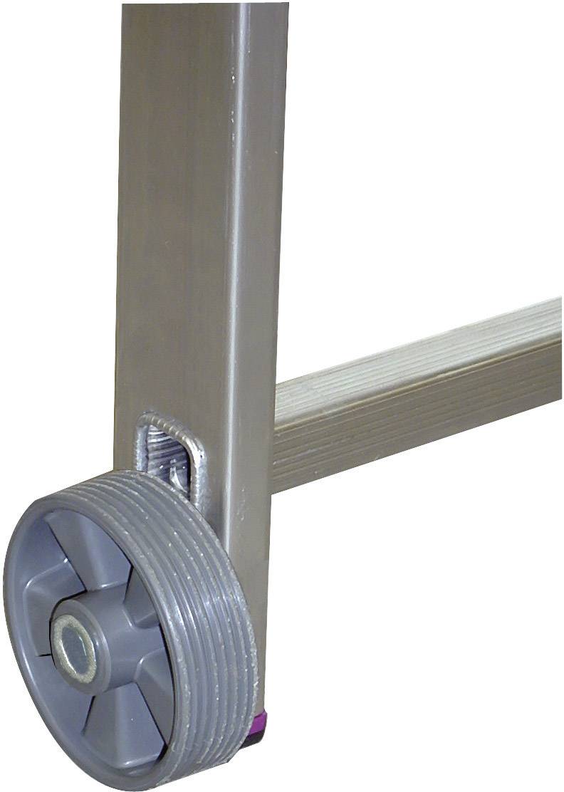 Krause 916174 CORDA Aluminium Gerüst fahrbar Arbeitshöhe (max.): 3m Silber 18kg