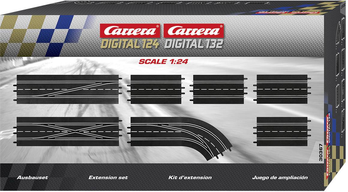 Carrera 20030367 Digitales Schienenausbauset