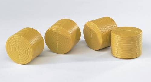 Bruder 4 Rundballen für CLAAS Rollant Fertigmodell Landwirtschafts Modell