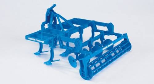 Bruder Lemken Scheibengrubber Fertigmodell Landwirtschafts Modell