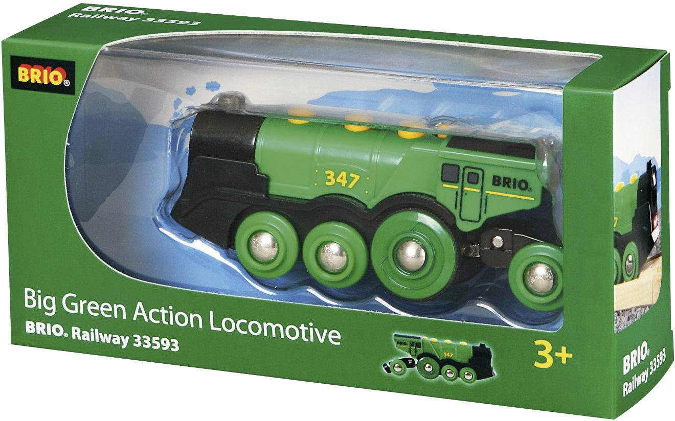 Brio 33593000 Grüner Gustav Batterielok