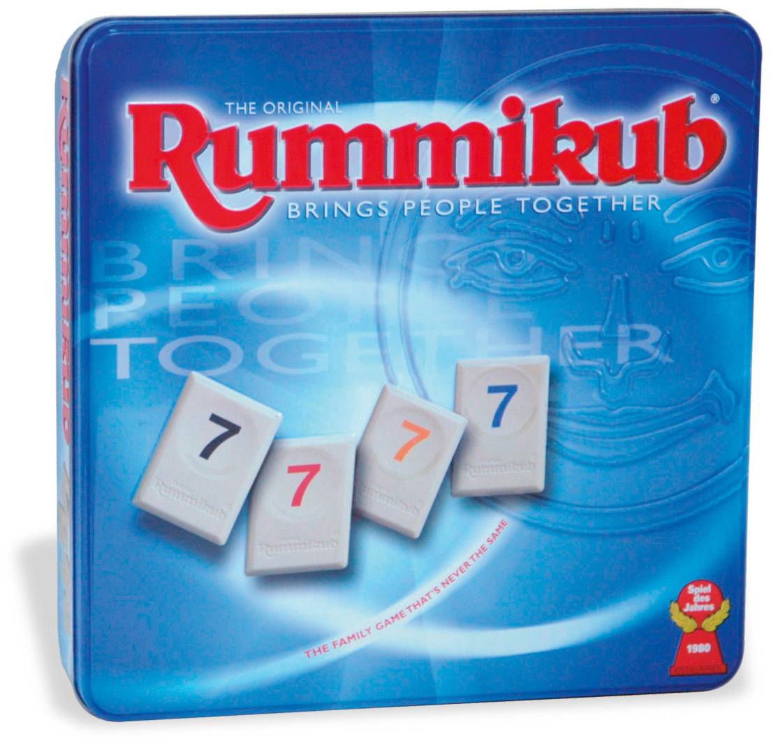 Jumbo 3973 Rummikub in der Metalldose