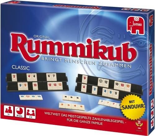 Jumbo Rummikub Classic - mit Sanduhr Rummikub Classic Familie inkl. Sanduhr 17571