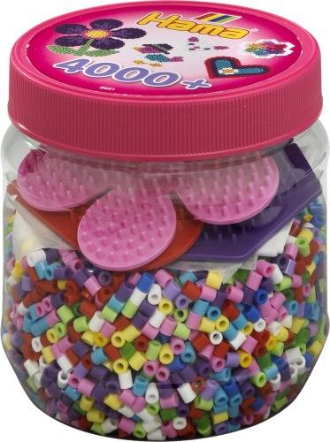 Hama Dose Bunt+farbige Platten 4000Stück 2051