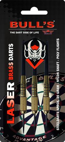 Bulls 3 Steeldart Laser Brass Darts 20
