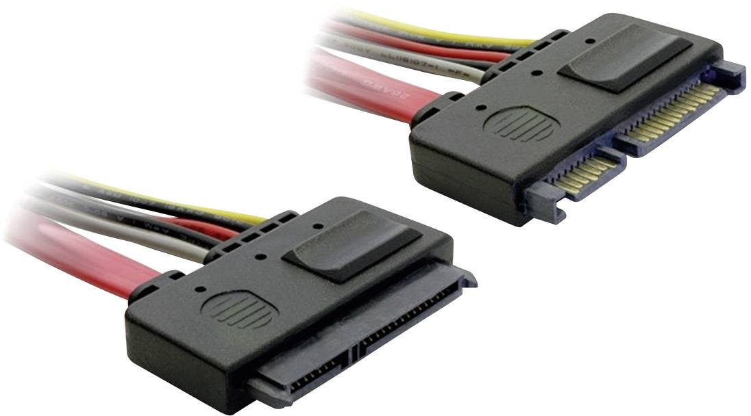 Delock - SATA-Verlängerungskabel - Serial ATA 150/300 - SATA Combo (M)