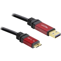 Delock USB-Kabel USB 3.2 Gen1 (USB 3.0 / USB 3.1 Gen1) USB-A Stecker, USB-Micro-B 3.0 Stecker 3.00 Delock USB-Kabel USB 3.2 Gen1 (USB 3.0 / USB 3.1 Gen1) USB-A Stecker, USB-Micro-B 3.0 Stecker 3.00