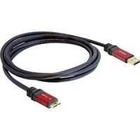 Delock USB-Kabel USB 3.2 Gen1 (USB 3.0 / USB 3.1 Gen1) USB-A Stecker, USB-Micro-B 3.0 Stecker 3.00 Delock USB-Kabel USB 3.2 Gen1 (USB 3.0 / USB 3.1 Gen1) USB-A Stecker, USB-Micro-B 3.0 Stecker 3.00