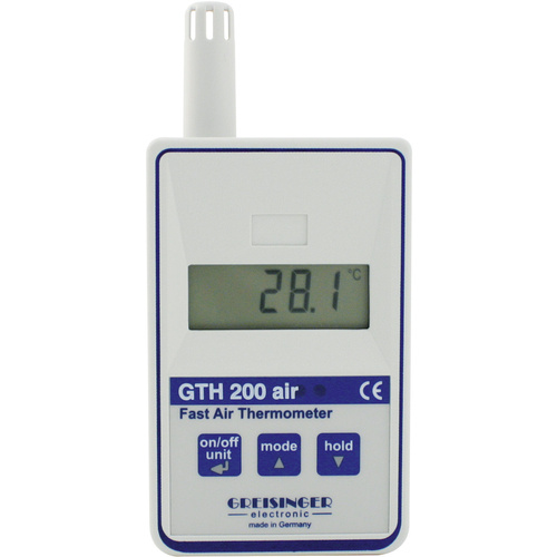Greisinger GTH 200 AIR Temperatur-Messgerät -25 - +70°C Fühler-Typ Pt1000