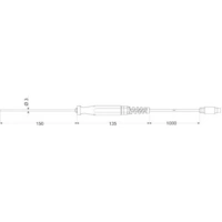 Greisinger GES 401 1/3 DIN Einstechfühler -50 bis 400 °C Fühler-Typ Pt100 Greisinger GES 401 1/3 DIN Einstechfühler -50 bis 400 °C Fühler-Typ Pt100