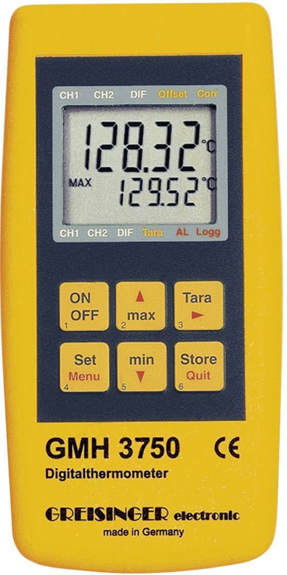 Greisinger GMH 3750-GE Temperatur-Messgerät -199.99 - +850 °C Fühler-Typ Pt100