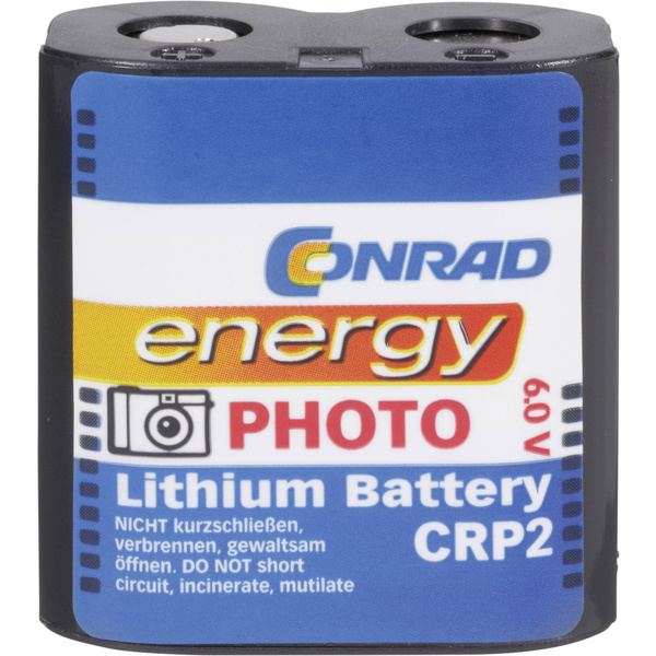 CRP2 Fotobatterie CR-P 2 Lithium 1400 mAh 6 V 1 St.