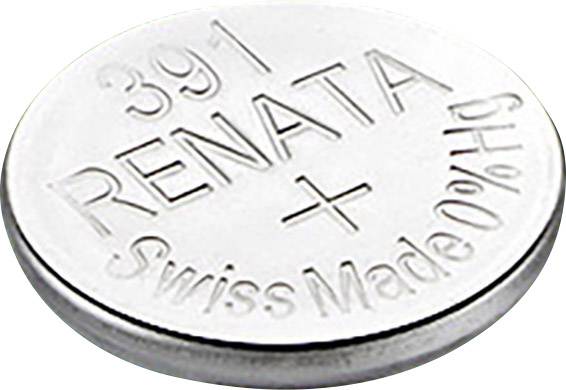 Renata Knopfzelle 391 1.55V 1 St. 50 mAh Silberoxid