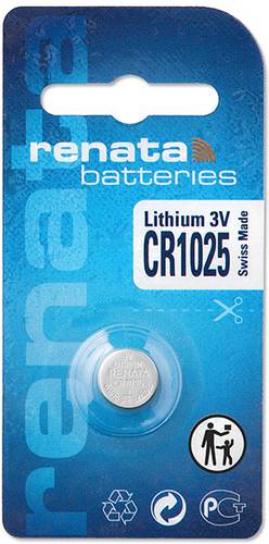 Renata Knopfzelle CR1025 3 V 1 St. 30 mAh Lithium