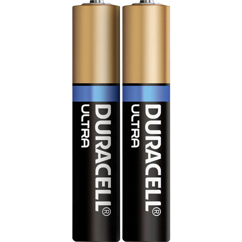 Duracell MN2500 Ultra Mini (AAAA)-Batterie Mini (AAAA) Alkali-Mangan 1.5V 600 mAh 2St.