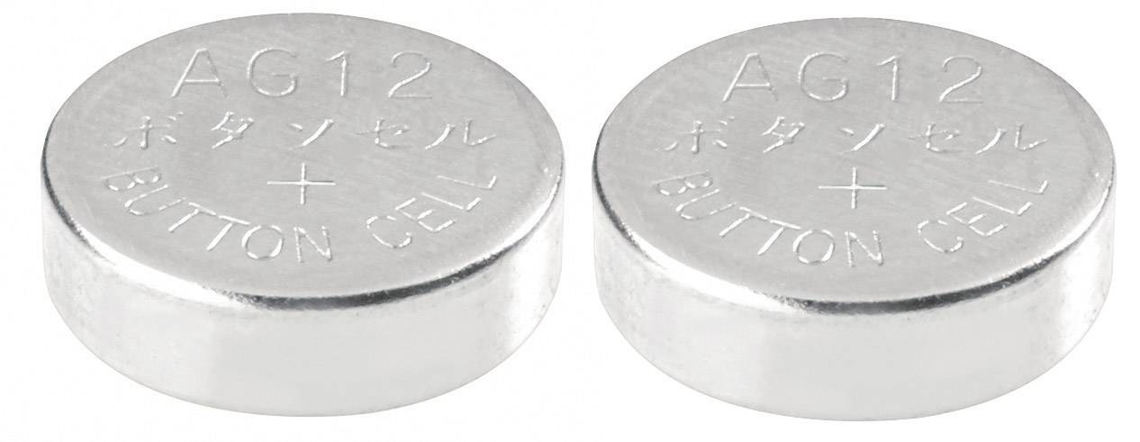 AG12 Knopfzelle LR 43 Alkali-Mangan 108 mAh 1.5V 2St.