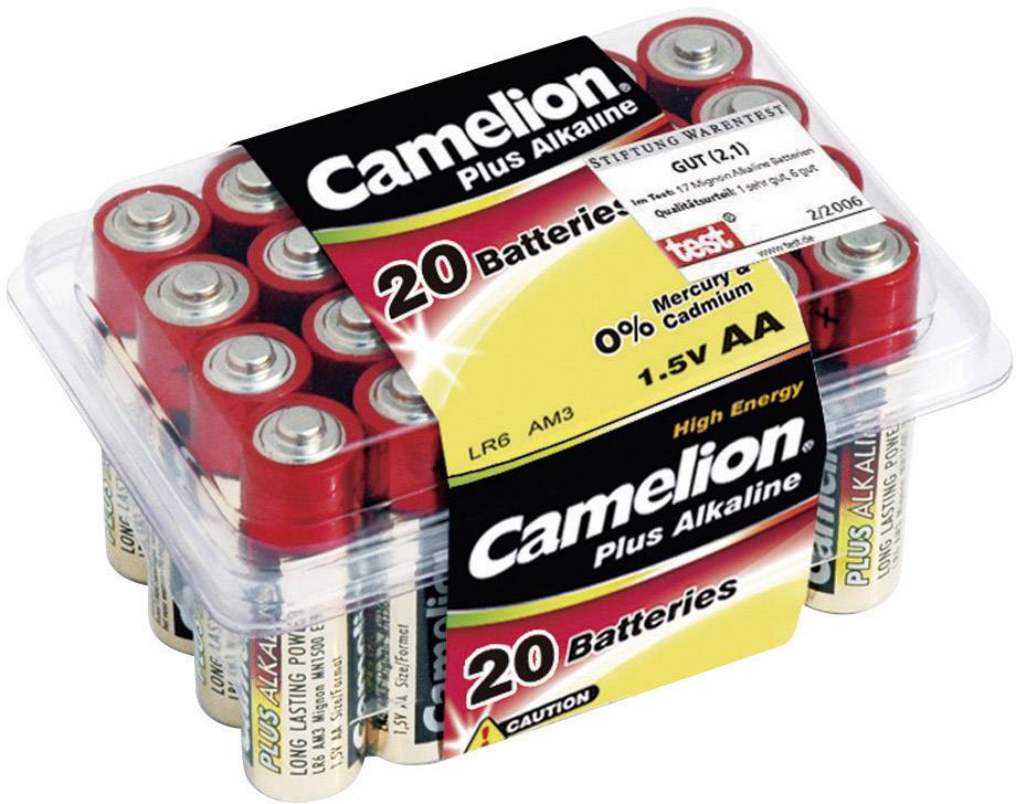 Camelion LR03 Micro (AAA)-Batterie Alkali-Mangan 1.5 V 20 St.
