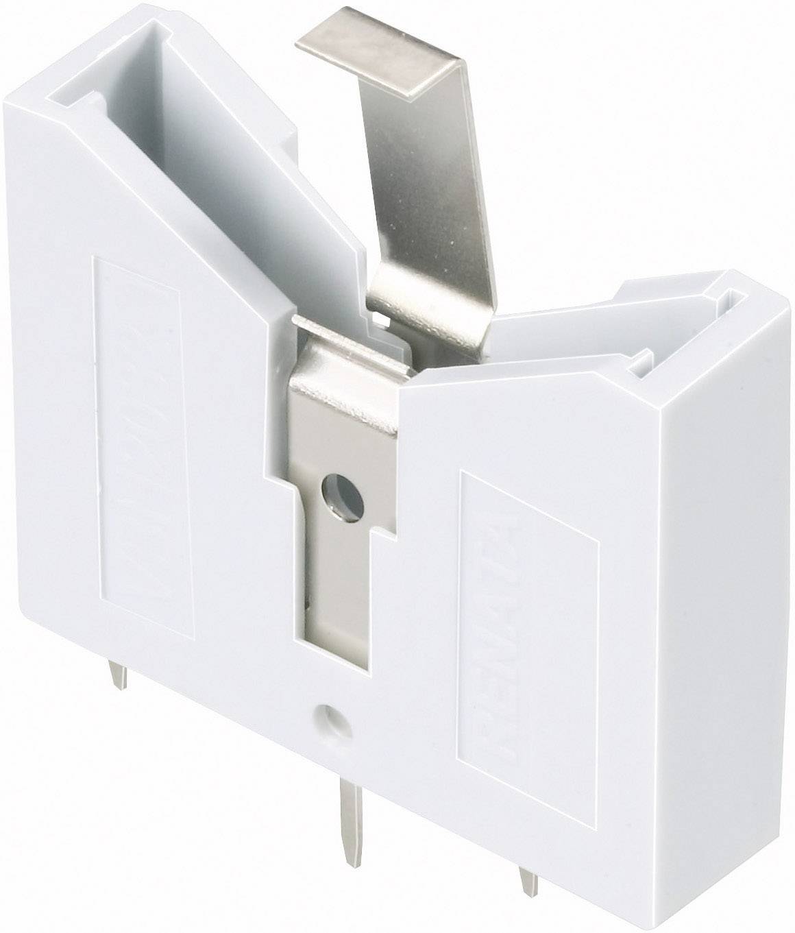 Renata 700759 Knopfzellenhalter 1x CR 2032 Horizontal, Durchsteckmontage THT (L x B x H) 24 x 23 x 6mm