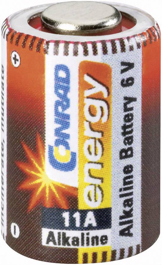 Conrad energy 11 A Spezial-Batterie 11 A Alkali-Mangan 6 V 57 mAh 1 St.