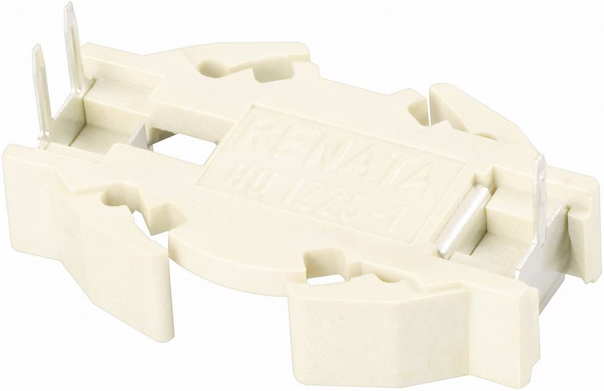 Renata 701105 Knopfzellenhalter 1x CR 1225 Horizontal, Durchsteckmontage THT (L x B x H) 20.3 x 12.7 x 8mm