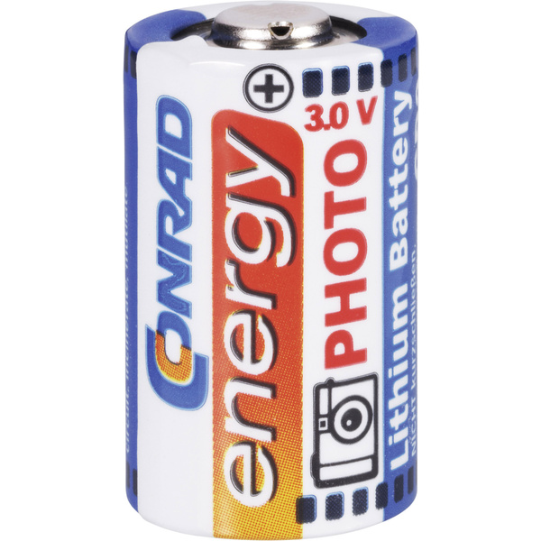 CR2 Fotobatterie CR 2 Lithium 800 mAh 3V 1St.