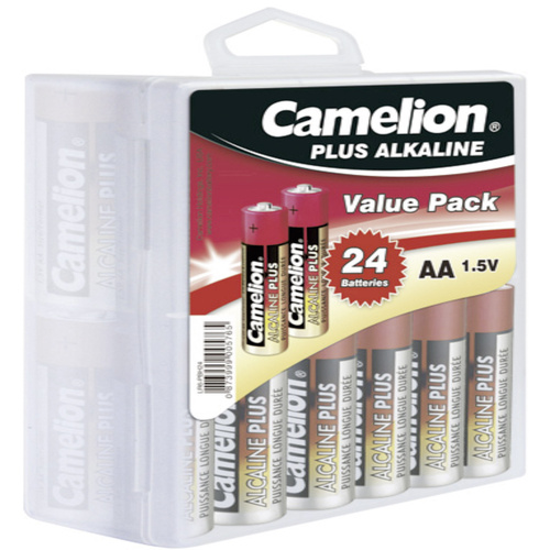 Camelion Plus LR06 Mignon (AA)-Batterie Alkali-Mangan 2800 mAh 1.5V 24St.