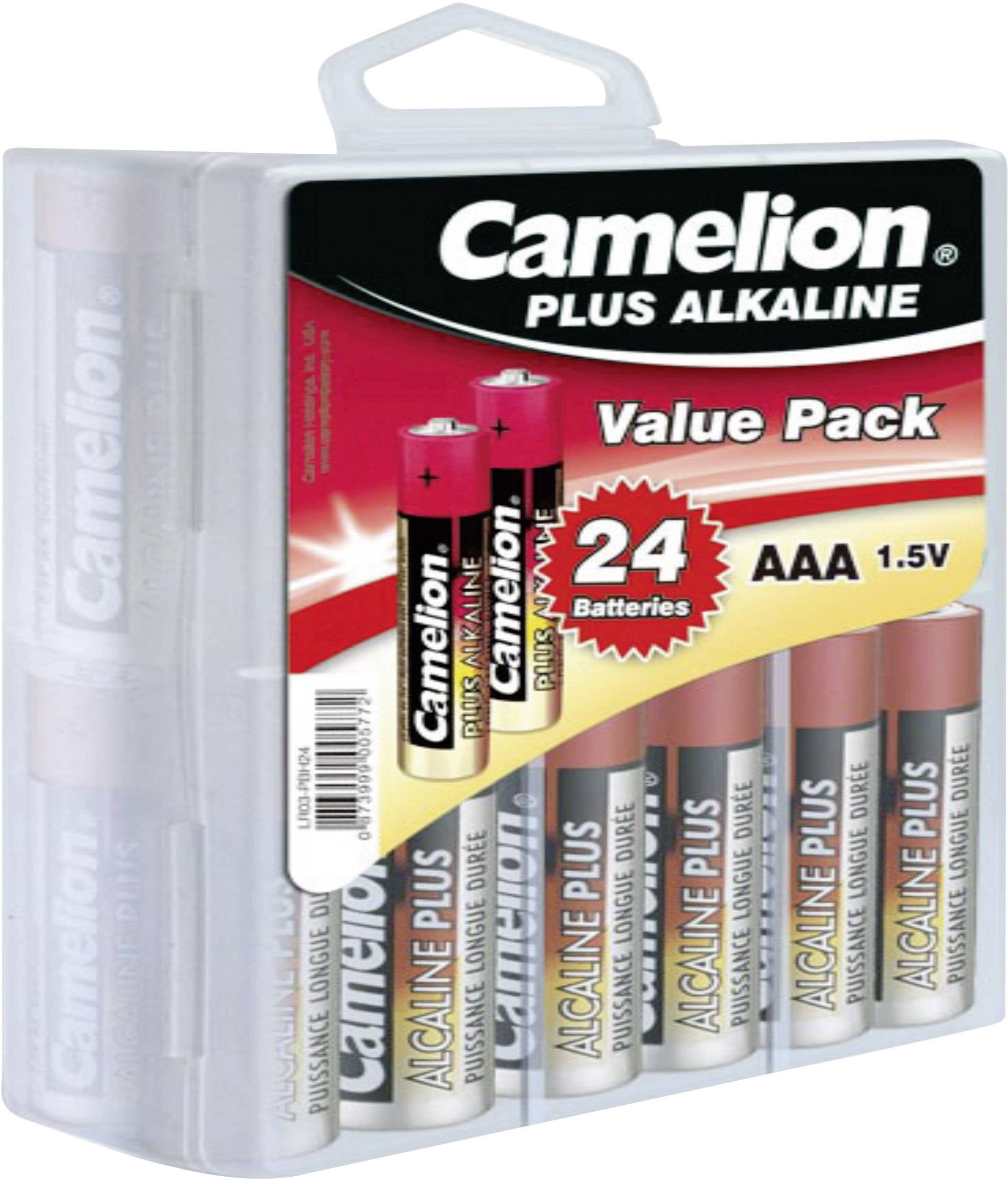 Camelion Batterie Alkaline AAA / LR03 / AM4 / Microzelle 20er Set In Blisterbox Frei