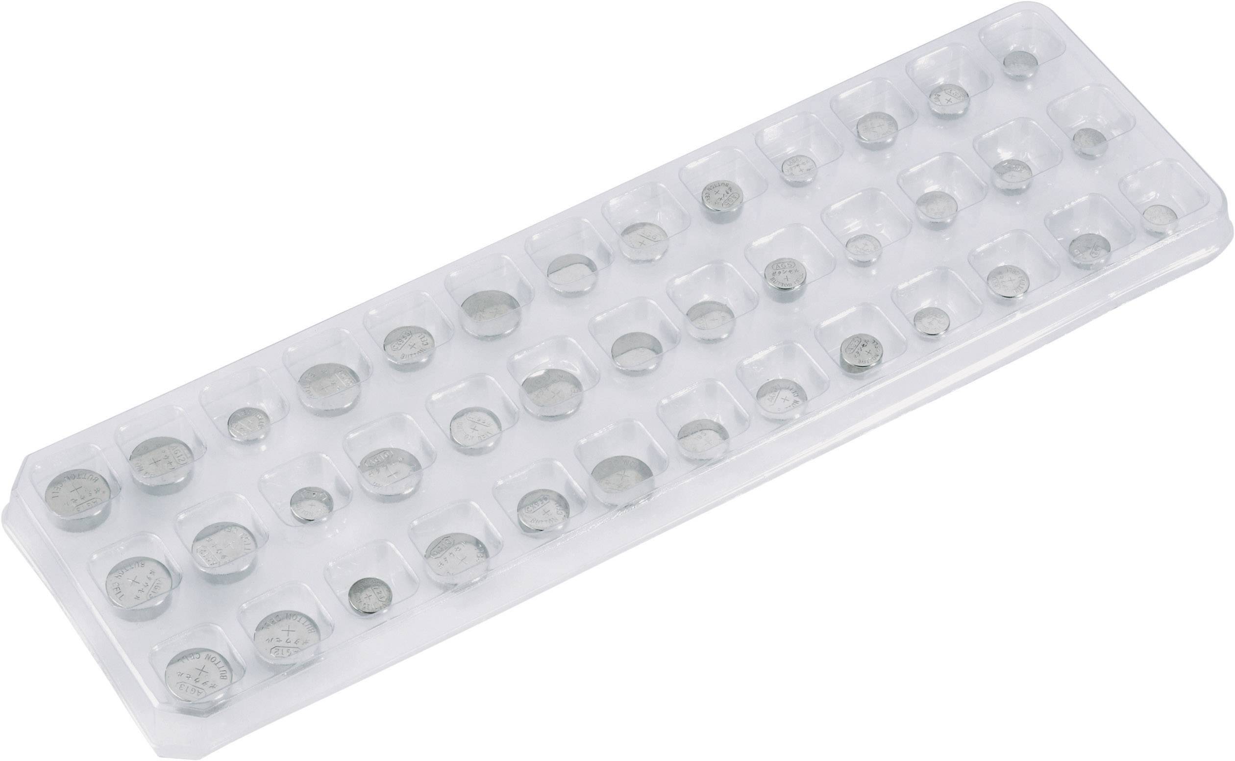 Knopfzellen-Set je 3x AG 1, AG 2, AG 3, AG 4, AG 5, AG 6, AG 7, AG 8, AG 9, AG 10, AG 11, AG 12, AG 13
