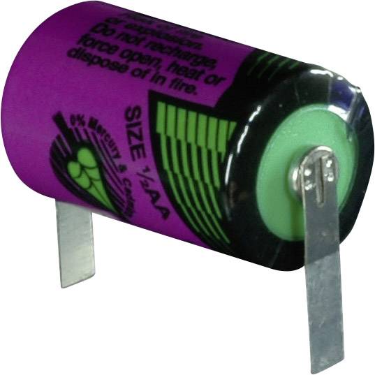 Tadiran Batteries SL 750 T Spezial-Batterie 1/2 AA U-Lötfahne Lithium 3.6V 1100 mAh 1St.
