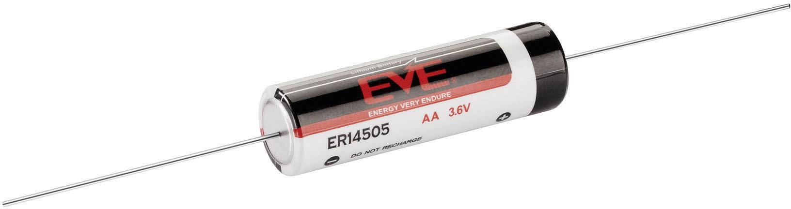EVE ER14505 AX Spezial-Batterie Mignon (AA) Axial-Lötpin Lithium 3.6 V 2600 mAh 1 St.