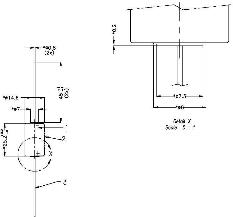 Varta CR1/2 AA CD Spezial-Batterie CR 1/2 AA CD Axial-Lötpin Lithium 3V 970 mAh 1St.