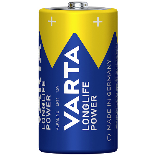 Varta LONGLIFE Power C Bli 2 Baby (C)-Batterie Alkali-Mangan 7800 mAh 1.5V 2St.