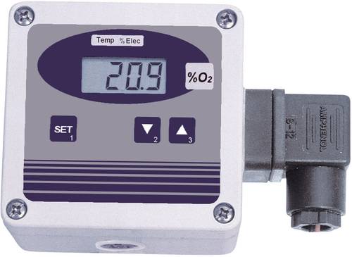 Greisinger Oxy 3690 Sauerstoff-Messgerät 0 – 100% Externer Sensor, Sauerstoff-Messgerät, mit Tempe