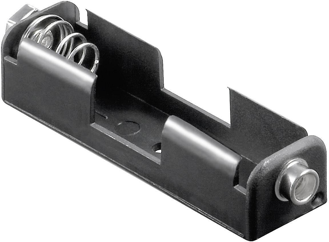 Goobay 11449 Batteriehalter 1x Mignon (AA) Druckknopfanschluss (L x B x H) 57 x 17 x 14 mm