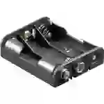 Goobay 11984 Batteriehalter 3x Mignon (AA) Druckknopfanschluss (L x B x H) 58 x 48.2 x 17mm Goobay 11984 Batteriehalter 3x Mignon (AA) Druckknopfanschluss (L x B x H) 58 x 48.2 x 17mm
