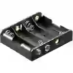 Goobay 81466 Batteriehalter 4x Mignon (AA) Druckknopfanschluss (L x B x H) 61.7 x 56.6 x 15.5mm Goobay 81466 Batteriehalter 4x Mignon (AA) Druckknopfanschluss (L x B x H) 61.7 x 56.6 x 15.5mm