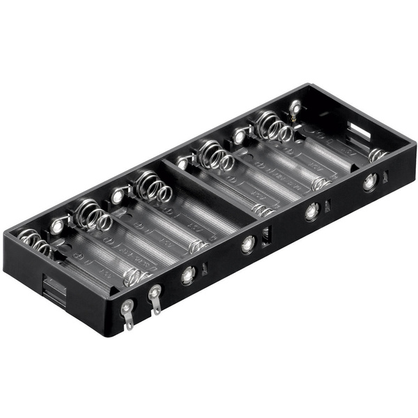 Goobay 11986 Batteriehalter 10x Mignon (AA) Lötanschluss (L x B x H) 151 x 57.3 x 15.8mm