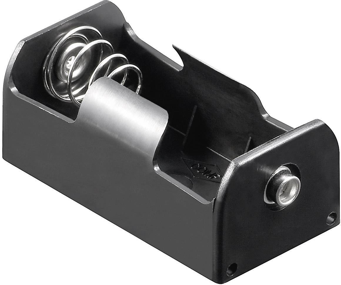 Goobay 11454 Batteriehalter 1x Baby (C) Druckknopfanschluss (L x B x H) 58 x 29 x 24 mm